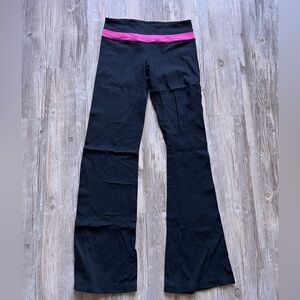 Size 6 Pink Band Yoga Pants